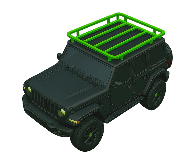 Установка багажника на крышу